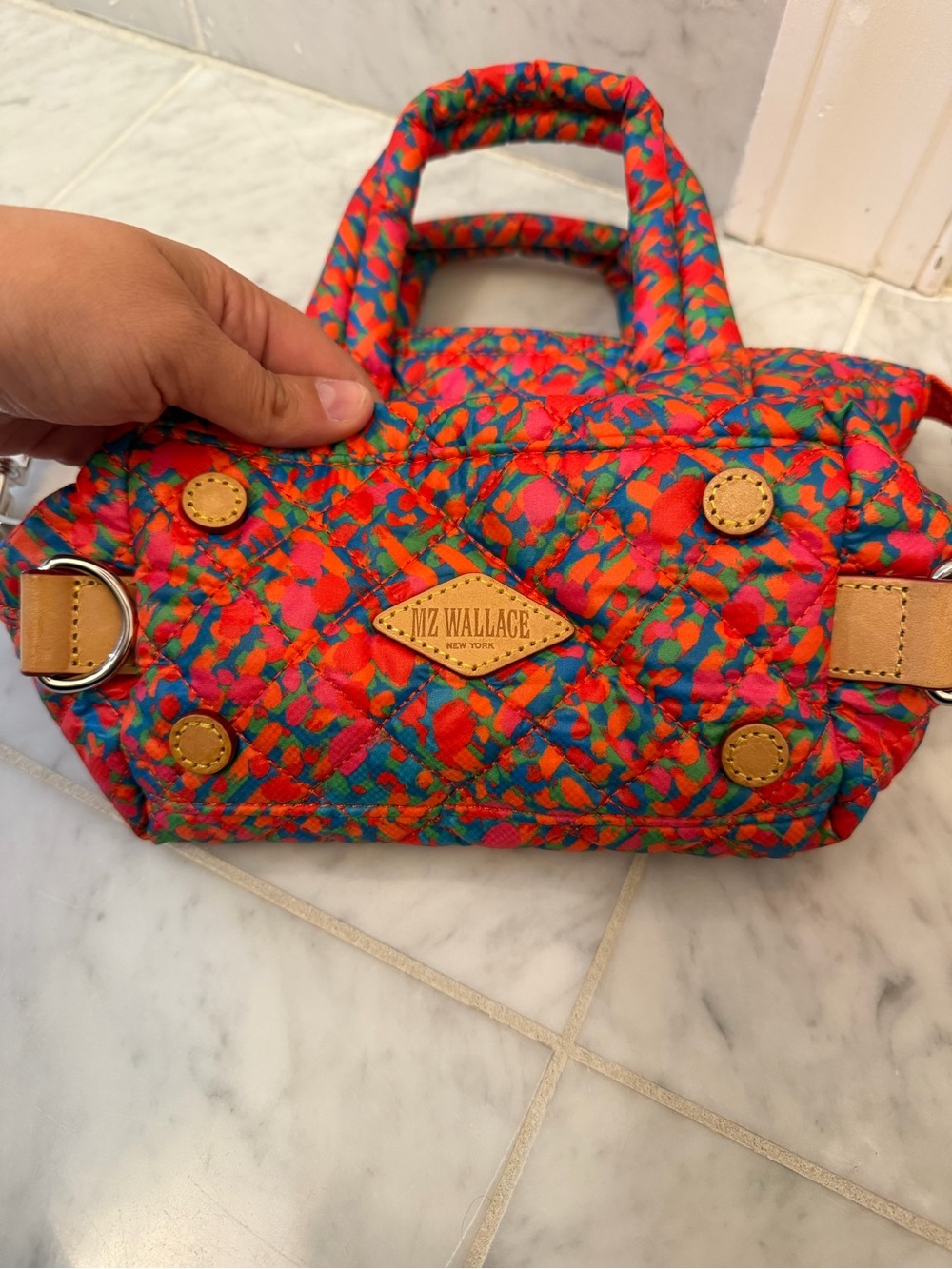 MZ Wallace Poppy Print Micro Sutton - Picture 14 of 14